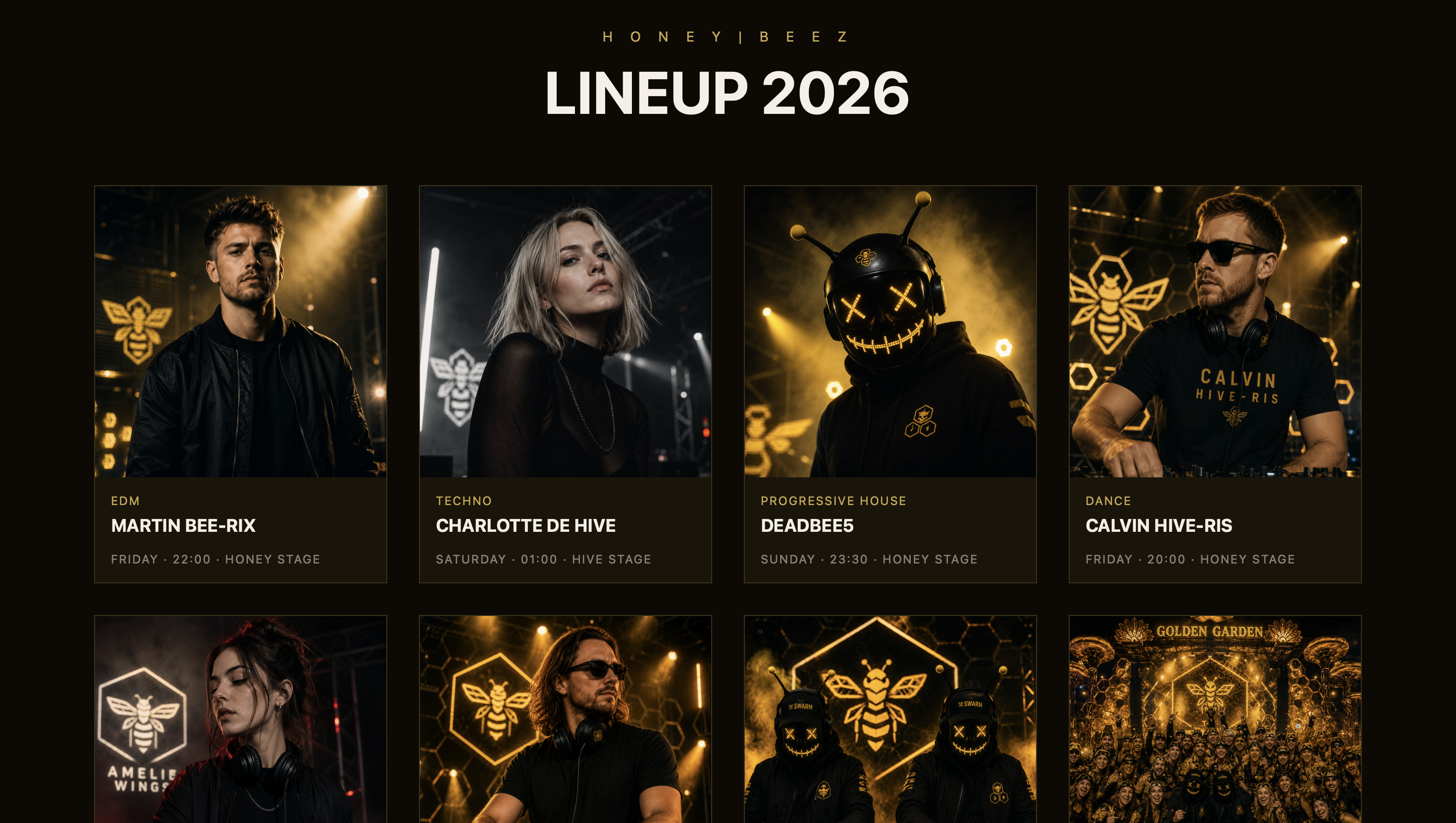 HONEY|BEEZ Festival-App