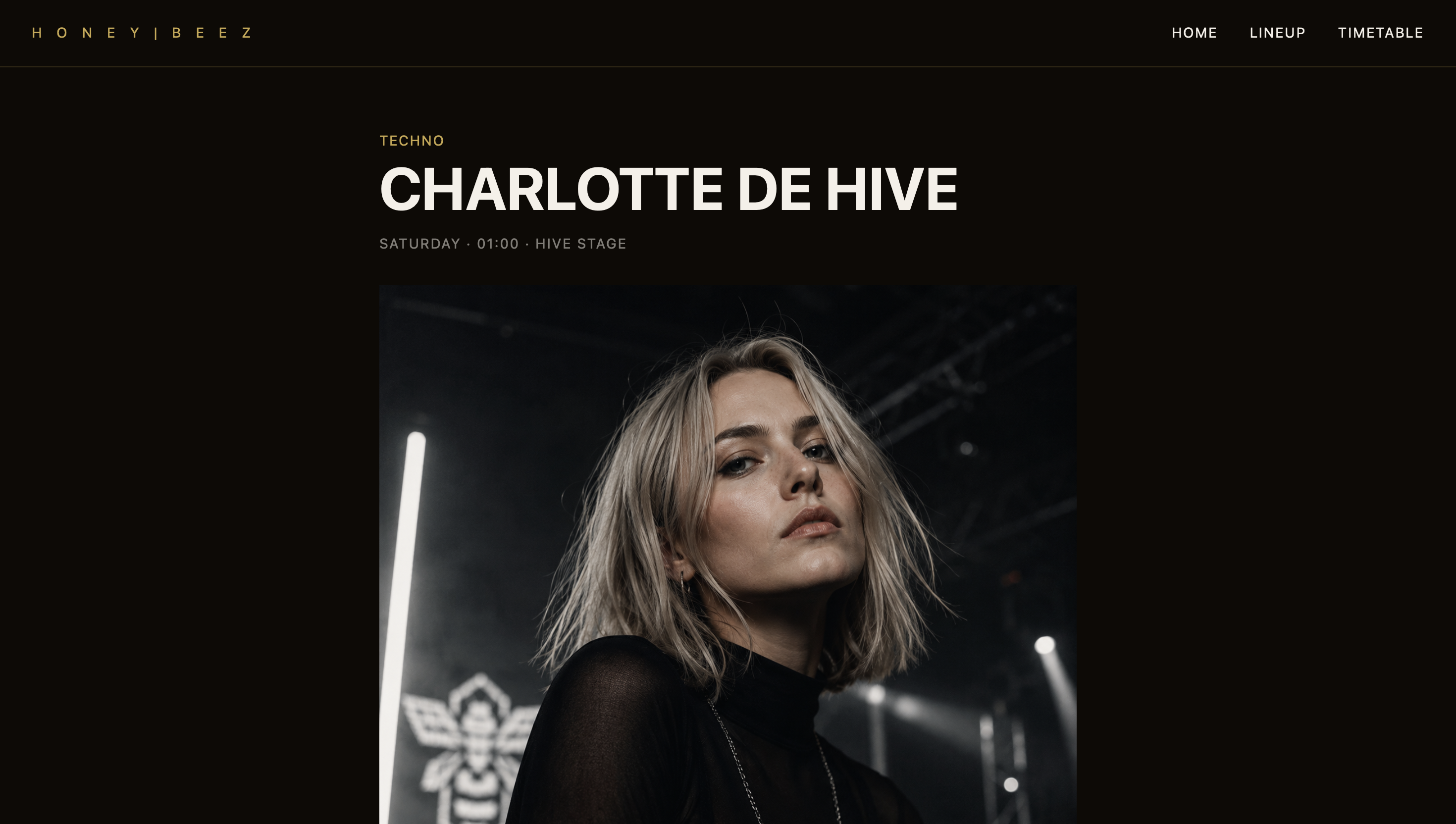 HONEY|BEEZ Festival-App